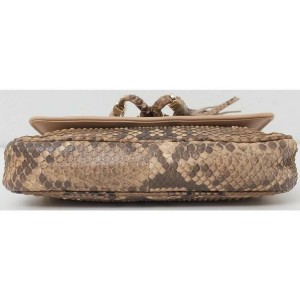 Gucci Marrakech Python Chain Shoulder Bag - image 5